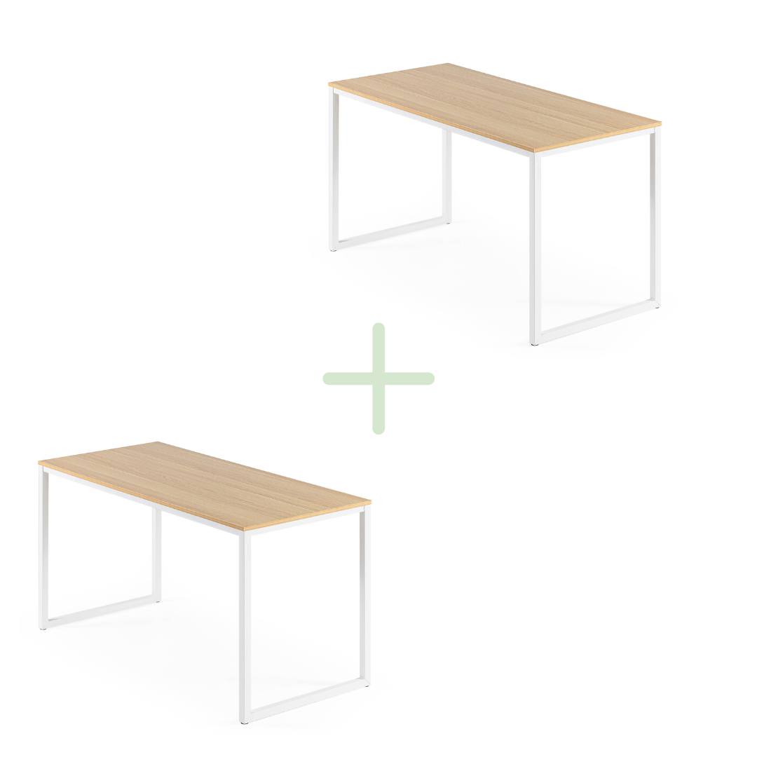 Pair of Soho Studio Collection Desks | Zinus