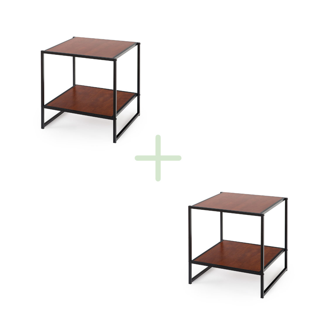 Pair of Studio Collection Side Tables | Zinus