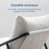 Ada Sling Chair - Boucle - Zinus NZ