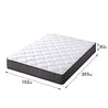 Bamboo Bed Base and 20cm Pocket Spring Mattress Bundle - Queen - Zinus NZ