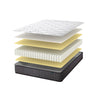 Bamboo Bed Base and 20cm Pocket Spring Mattress Bundle - Queen - Zinus NZ