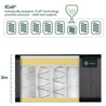 Bamboo Bed Base and 20cm Pocket Spring Mattress Bundle - Queen - Zinus NZ