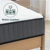 Bamboo Bed Base and 20cm Pocket Spring Mattress Bundle - Queen - Zinus NZ