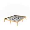 Bamboo Bed Base and 20cm Pocket Spring Mattress Bundle - Queen - Zinus NZ