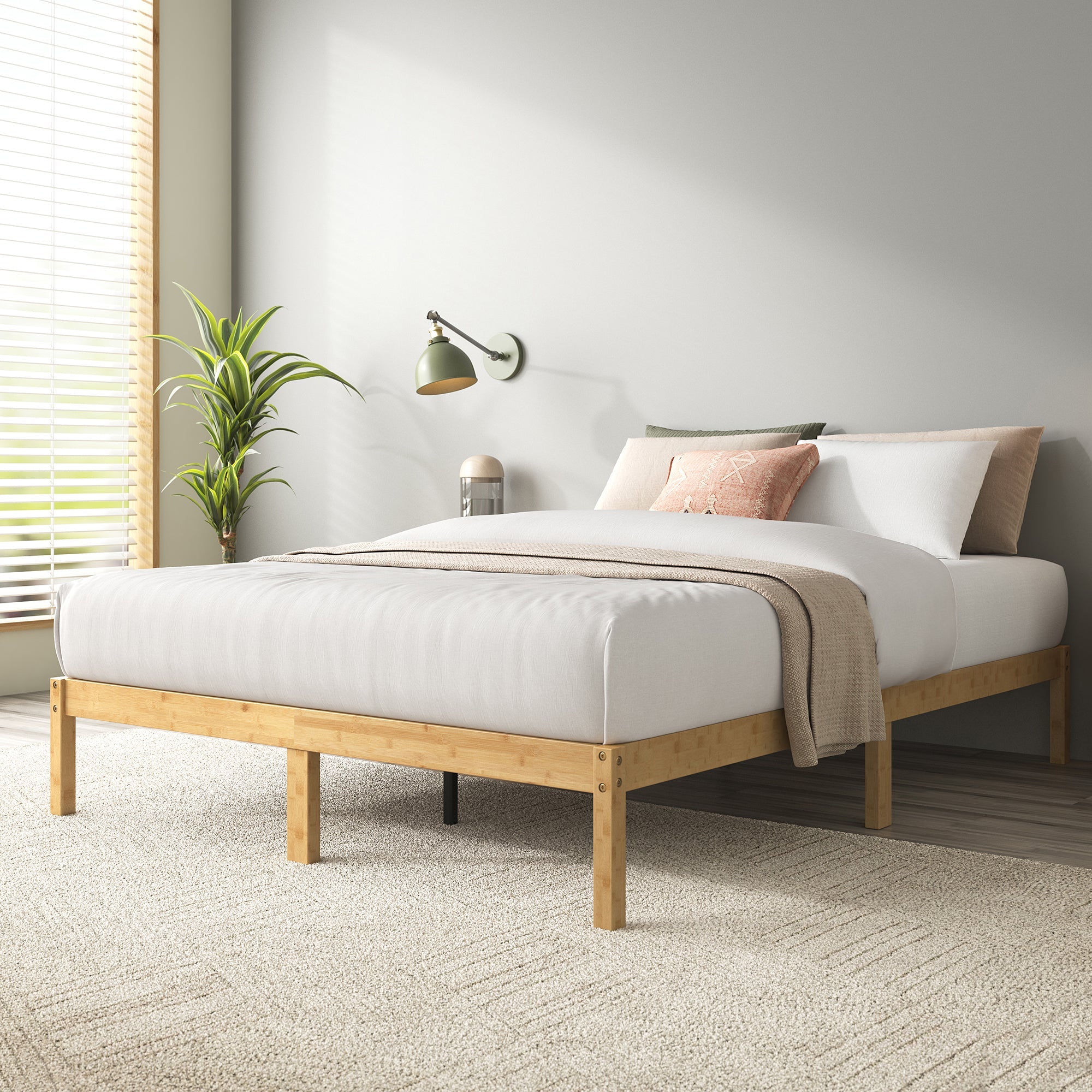 Bamboo Bed Base - Zinus NZ