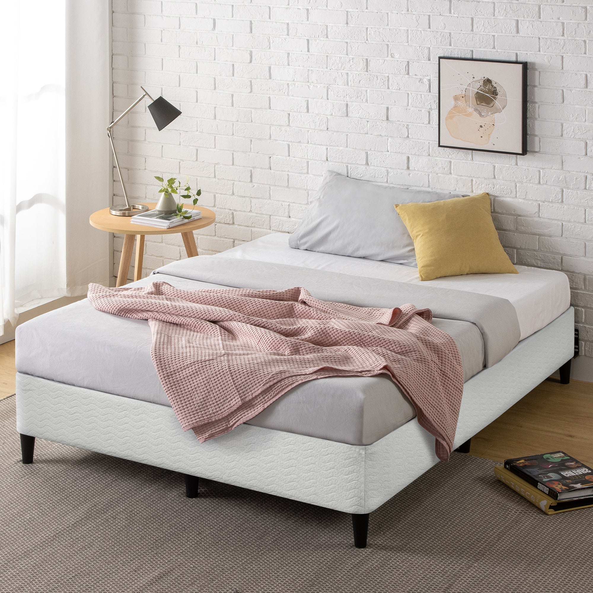 Bed Base Classic White - Zinus NZ