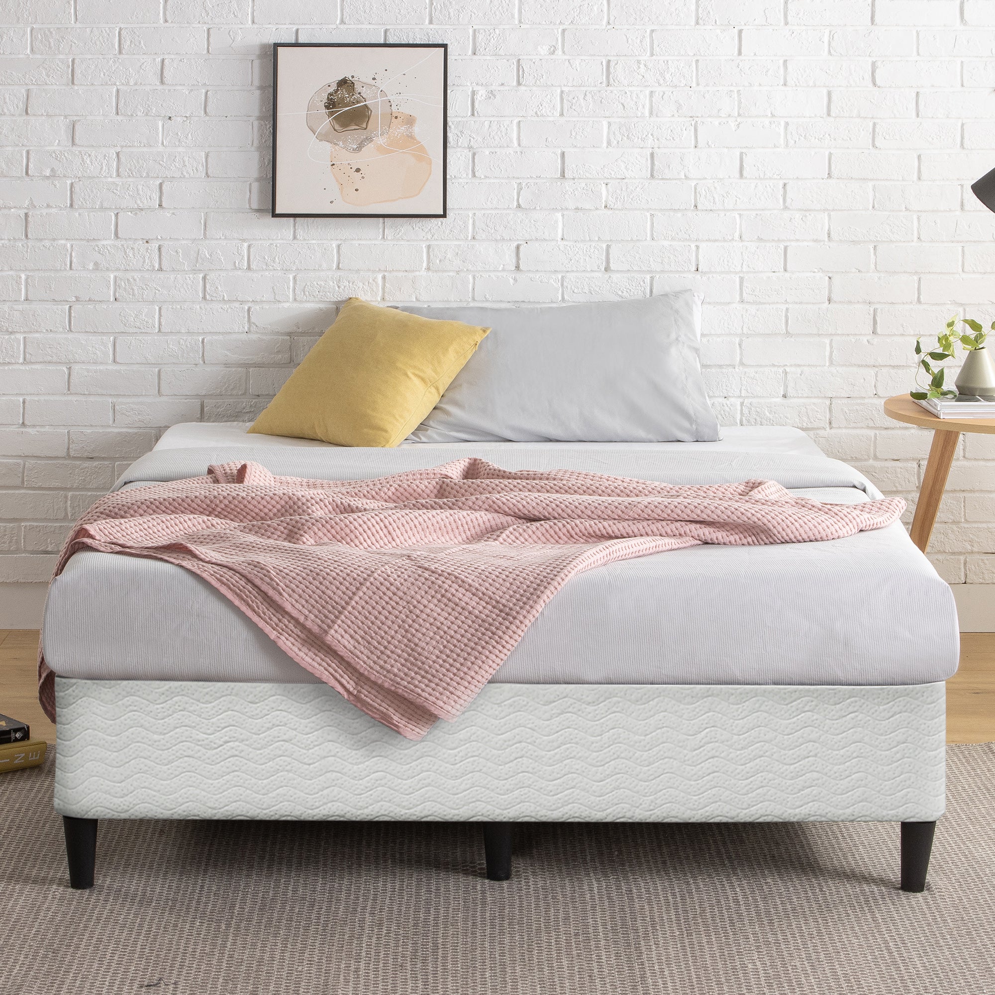 Bed Base Classic White - Zinus NZ