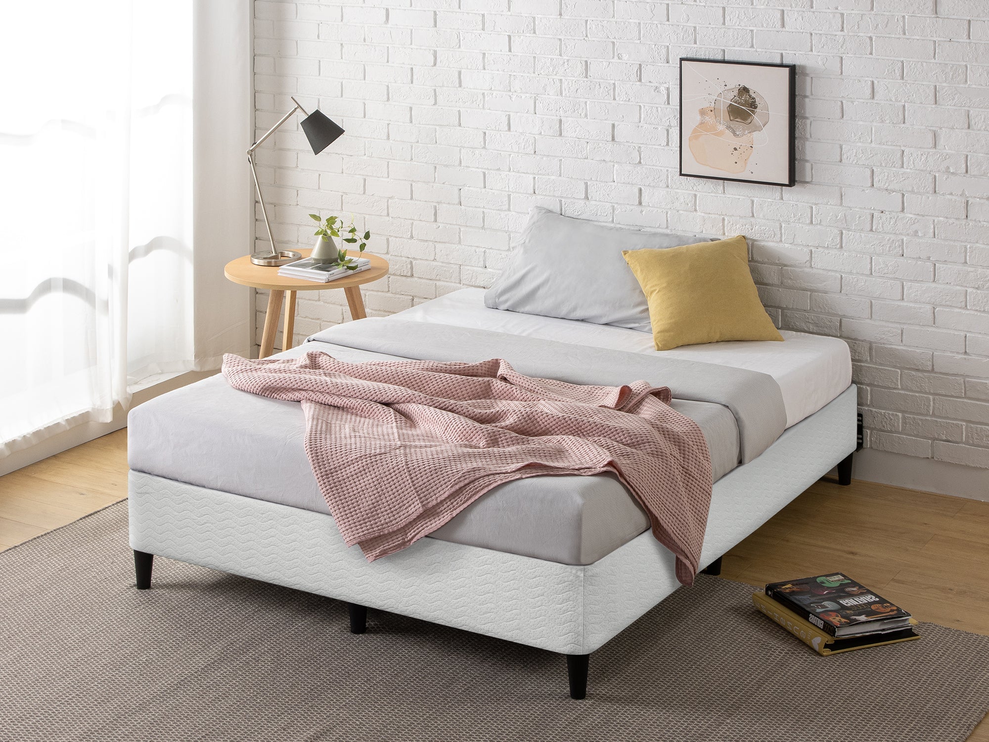 Bed Base Classic White - Zinus NZ