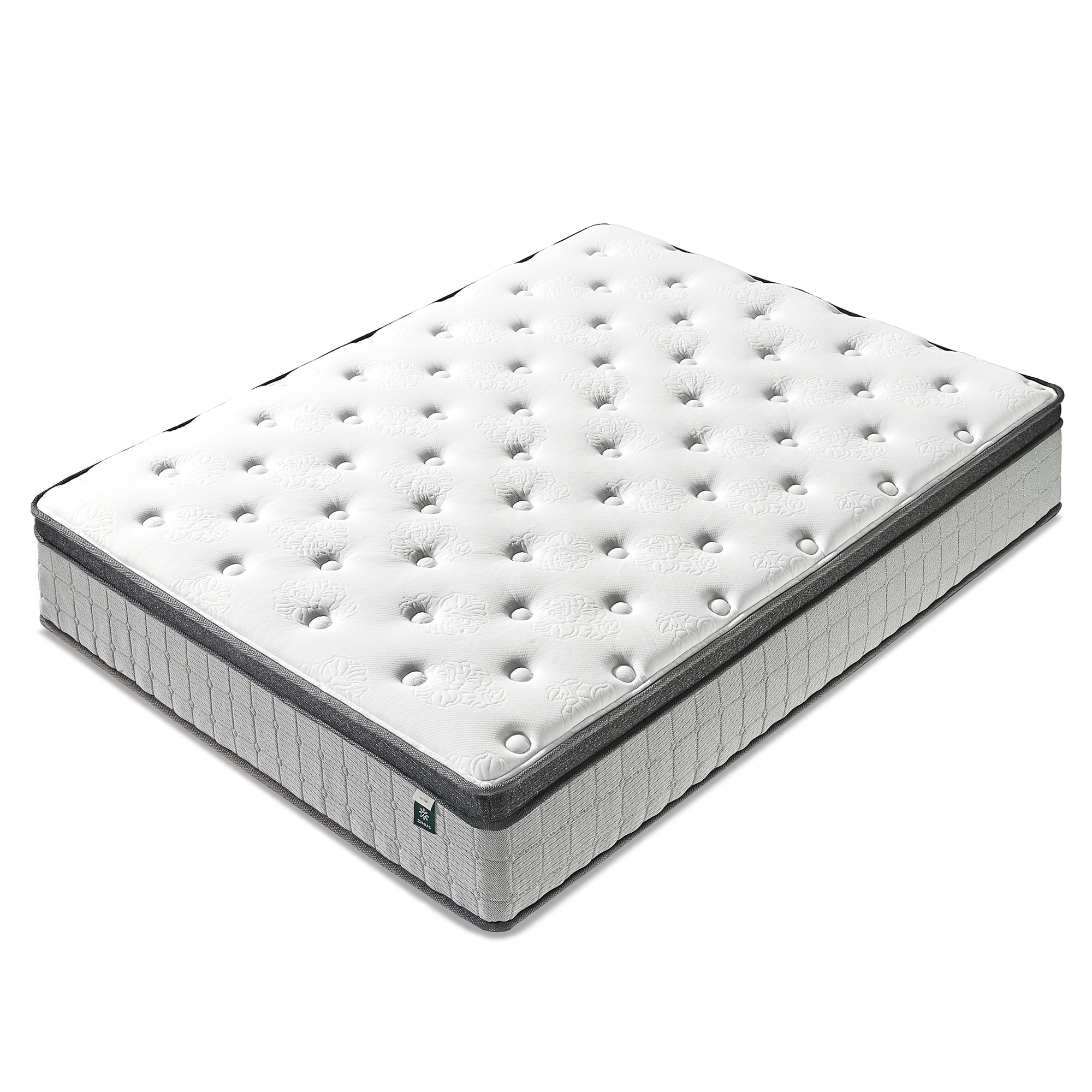 Chiro Elite Pocket Spring Mattress and Bamboo Deluxe Bed Frame - Zinus NZ