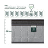 Chiro Elite Pocket Spring Mattress and Bamboo Deluxe Bed Frame - Zinus NZ