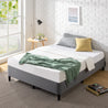 Chiro Elite Pocket Spring Mattress and Bed Base Dark Grey - Zinus NZ