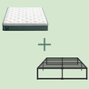 Chiro Elite Pocket Spring Mattress and Edge Metal Bed Base - Zinus NZ