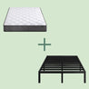 Classic Support Pocket Spring Mattress and Metro Metal Bed Base - Zinus NZ