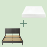 Cool Touch Mattress with Cambril Bed Frame - Zinus NZ