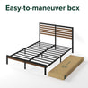 Kai Bamboo and Metal Bed Frame - Zinus NZ