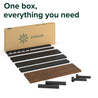 Kai Bamboo and Metal Bed Frame - Zinus NZ