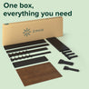 Kai Bamboo Bed Frame and Chiro Support Spring Mattress Bundle - Zinus NZ