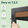 Kai Bamboo Bed Frame and Chiro Support Spring Mattress Bundle - Zinus NZ