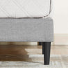 Liam Upholstered Bed Frame - Zinus NZ
