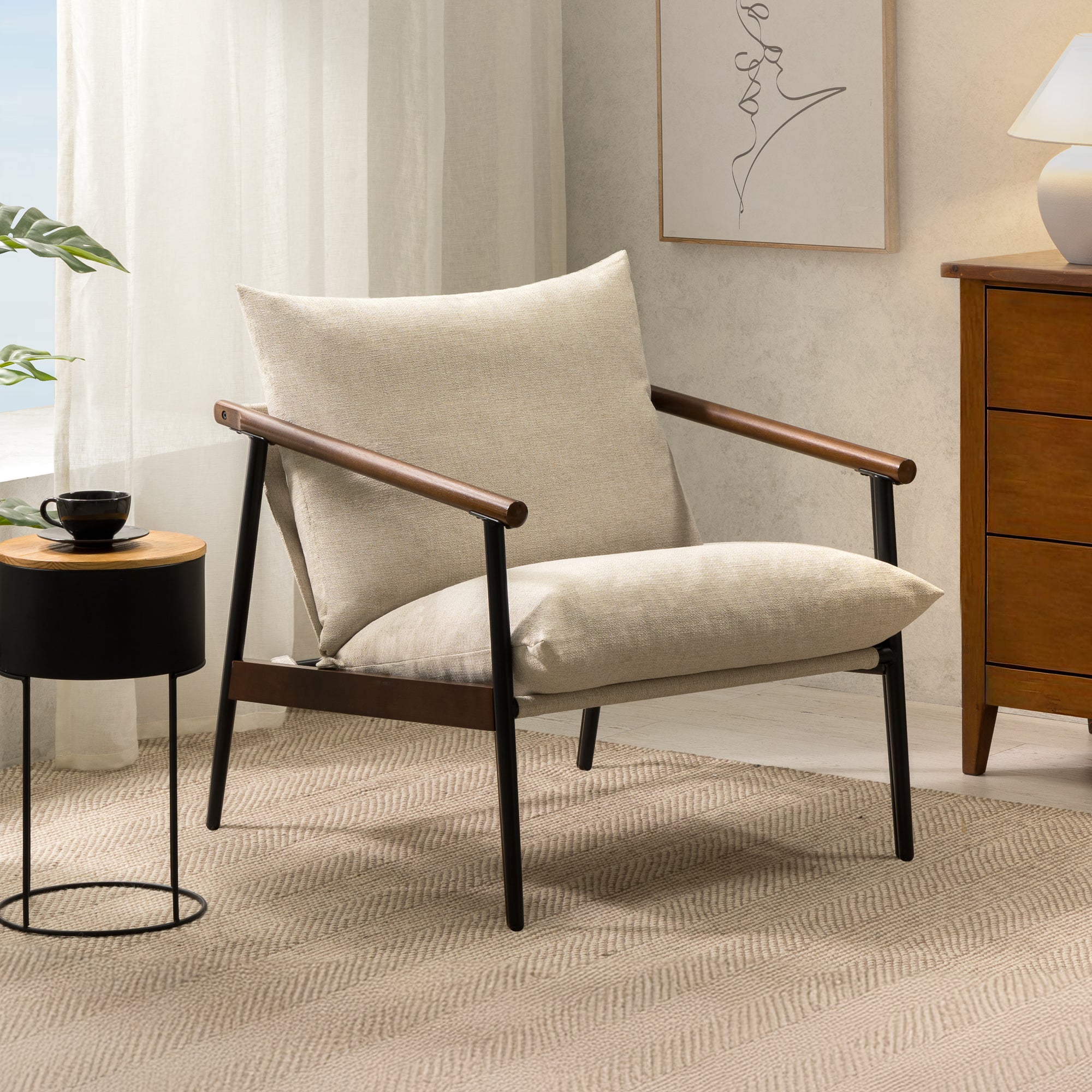 Wood Sling Chair - Zinus NZ