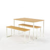 Zinus Soho Dining Table and Bench Set - Zinus NZ