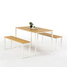 Zinus Soho Dining Table and Bench Set - Zinus NZ