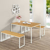 Zinus Soho Dining Table and Bench Set - Zinus NZ